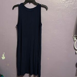 Sleeveless Navy Blue Women's dress